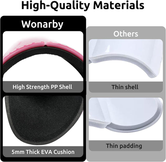 Shin Guards Soccer Youth Kids - Shin Guard for Boys Girls Teenagers Toddler 2-18 Years Old - Football Shin Pads Protection Equipment with Adjustable Straps