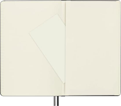 Moleskine Classic Expanded Notebook, Hard Cover, Large (5" x 8.25") Ruled/Lined, Black, 400 Pages