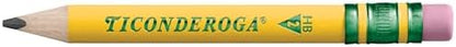 Ticonderoga My First Short Triangular Wood-Cased Pencils, #2 HB Soft