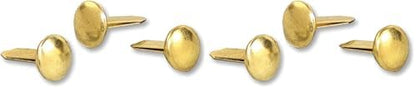 ACCO Brass Paper Fasteners, 1/2", Plated, Box (71709), 100 Fasteners (Pack of 2)