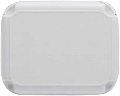 Rubbermaid Step Stool 9.5-Inch High White Plastic Small Single Step Stool for Kids/Adults in Home/Kitchen/Laundry/Garage/Bathroom