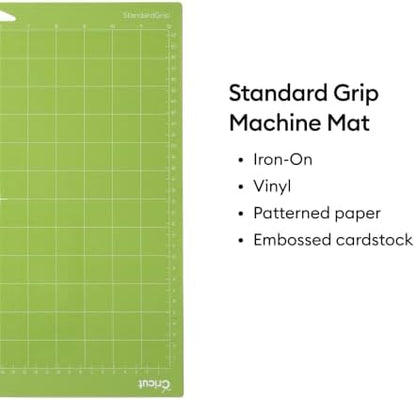 Cricut StandardGrip Cutting Mat Pack (6 Count, 12in x 12in)