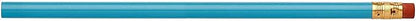 Pencil Guy Blank Round Pencils, Light Blue, 144 Count