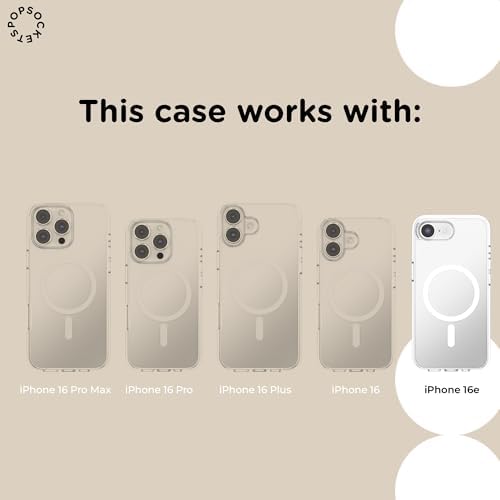 PopSockets iPhone 16/17E Phone Case with MagSafe- Pasta Pasta