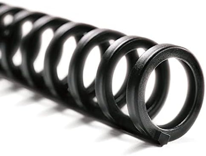 GBC Binding Spines / Spirals / Coils, 5/16" Diameter, 45 Sheet Capacity, ProClick, Black, 100 Pack (2514700)