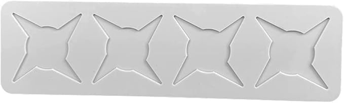 3D Hollow Leaf Fondant Lace Mold Multi Leaves Flower Candy Mold Chocolate Sugar Craft Cake Decoration Cupcake Top (H Darts_8.28 * 2.32 * 0.12inch)