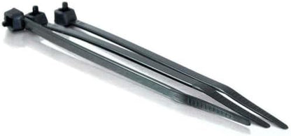 C2G 43037 6 Inch Cable Tie Multipack (100 Pack) TAA Compliant, Black - TAA Compliant
