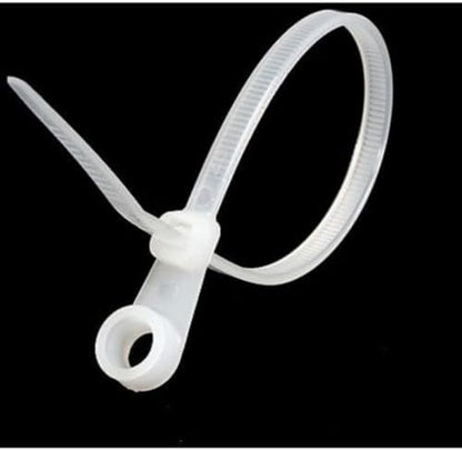 StarTech 6in Screw Mount Cable Ties, 100 Pack, TAA (TCV155)
