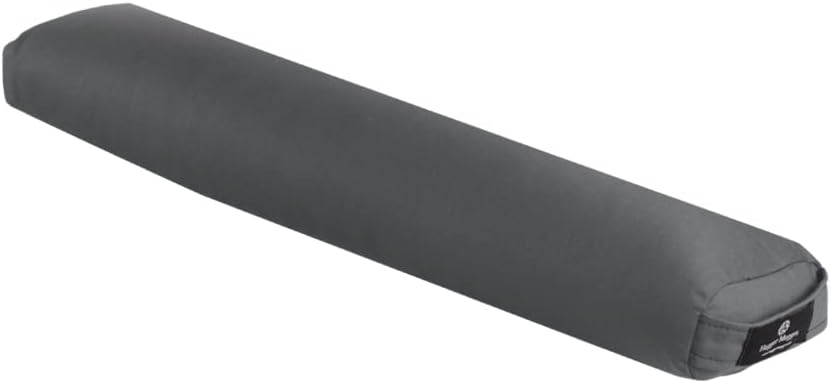 Hugger Mugger Pranayama Yoga Bolster - Very Firm, use Under Length of Spine for Deeper Breathing or Under Ankles, Handmade in The USA