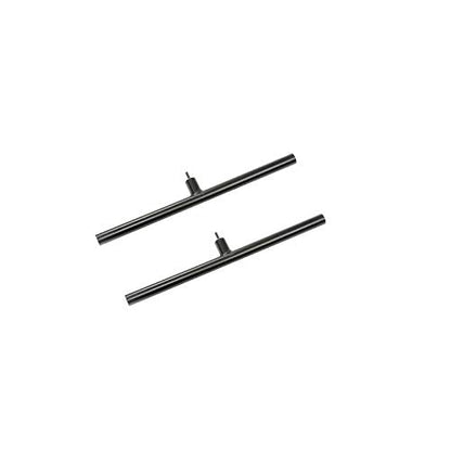 Global Industrial 68" L Wave Bike Rack, Free Standing, 7-Bike Capacity, Powder Coated Steel, Black, Commercial Bike Rack for Stores, Parks, Schools and More