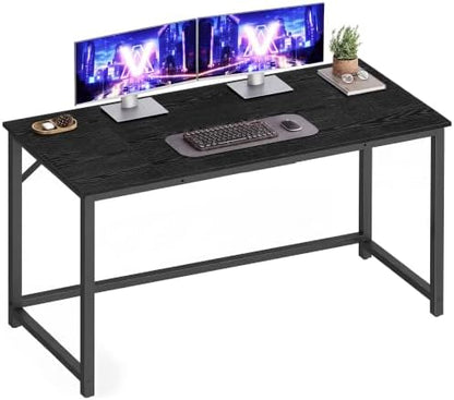 VASAGLE Computer Desk, Steel Frame Gaming Desk for Home Office, 47.2 Inch