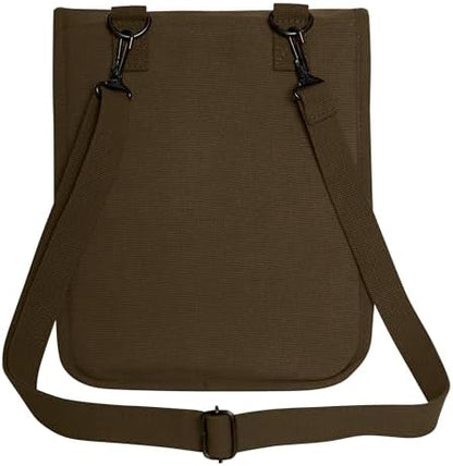 Rothco Canvas Map Case Shoulder Bag with Organizer Pocket