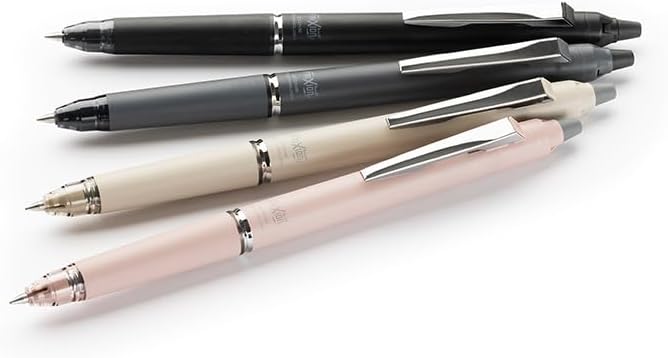 PILOT - Frixion Ball Zone Black in Gift box - Premium erasable retractable pen with thermosensitive ink - Refillable and ergonomic roller pen - Black ink - Medium tip
