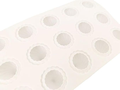 15 Hole Onion Shape Silicone Mold for Baking Mousse Cake Ice Cream Dessert Pudding Brownie Pastry Fondant Jelly Cake Decoration Mold
