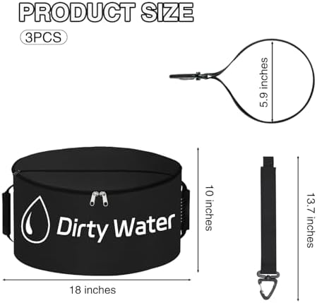 Nilight RV Hose Storage Bag 3 Pack Waterproof Sewer Hose Organizer Bags