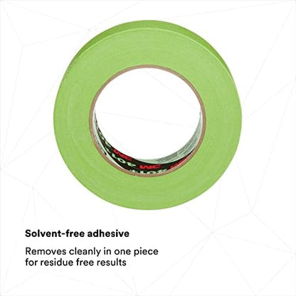3M High Performance Green Masking Tape 401+, 36 mm x 55 m, 16 Rolls/Case