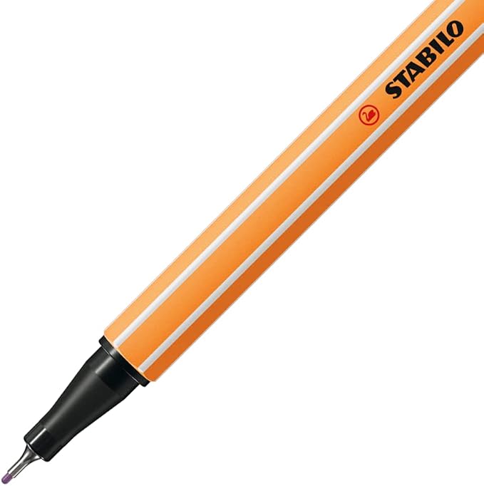 STABILO - point 88 - Fineliner - Pack of 18 - Assorted Trendy colors