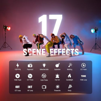 NEEWER FS300C 300W RGB LED Video Light with App/2.4G Control