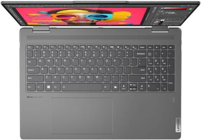 Lenovo Yoga 7 16 2-in-1 AI PC Laptop 16" WUXGA IPS Touch Glossy Intel 12-core Ultra 7 155U 16GB DDR5 1TB SSD Backlit Fingerprint Thunderbolt FHD IR Privacy Camera Win11Pro w/ICP Accessory