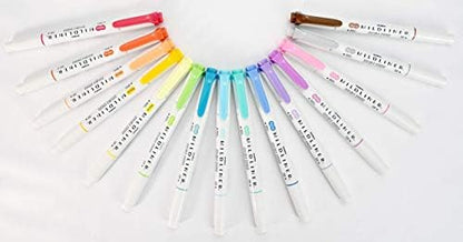 Zebra Pen MILDLINER Highlighter, Assorted, Dual Tip, Pk of 6, 90 Count Ttl