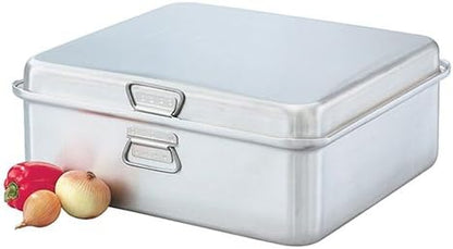 Vollrath 68365 Roasting Pan - Aluminum, Extra Heavy, 10 Gauge, 42 Quart