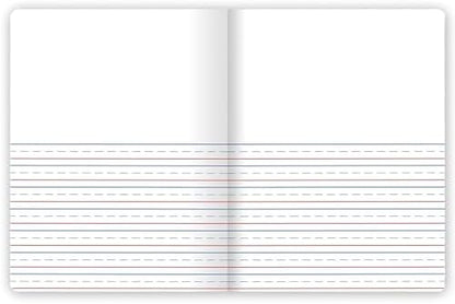 Mead Primary Journal Creative Story Tablet Composition Notebook, 7.5" x 9.75", Grades K-2, 100 Sheets, Red (489903-ECM)
