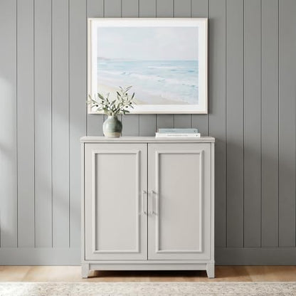 Martha Stewart Lily Pond Modular Storage Cabinet, Sharkey Gray