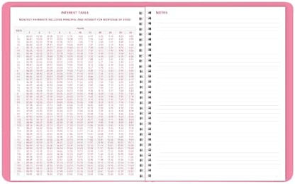 Brownline® 2027 Pink Essential Weekly Planner, Appointment Book, 12 Months, January to December, Twin-Wire Binding, 11" x 8.5", Pink (CB950G.05)