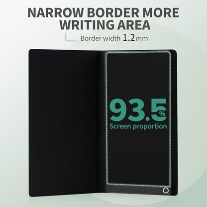 LCD Writing Tablet for Adults: 6.5 Inch Drawing Board with PU Leather Case