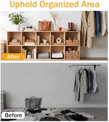 Solid Wood Horizontal Bookshelf,Cubby Storage Organizer,Vertical or Horizontal Bookcase,Hallway TV Stand,for Books, Photo Albums, Plants & Daily Necessities(47.2"-8Cube)