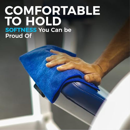 The Rag Company - All-Purpose Microfiber Terry Cleaning Towels - Commercial Grade, Highly Absorbent, Lint-Free, Streak-Free, Kitchens, Bathrooms, Offices, 300gsm, 14in x 14in, Red (12-Pack) - color: Red, size: 14in X 14in