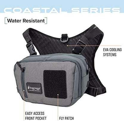 FROGG TOGGS Catchall Chest Pack, fly fishing anglers pack, Solid Elements, OS
