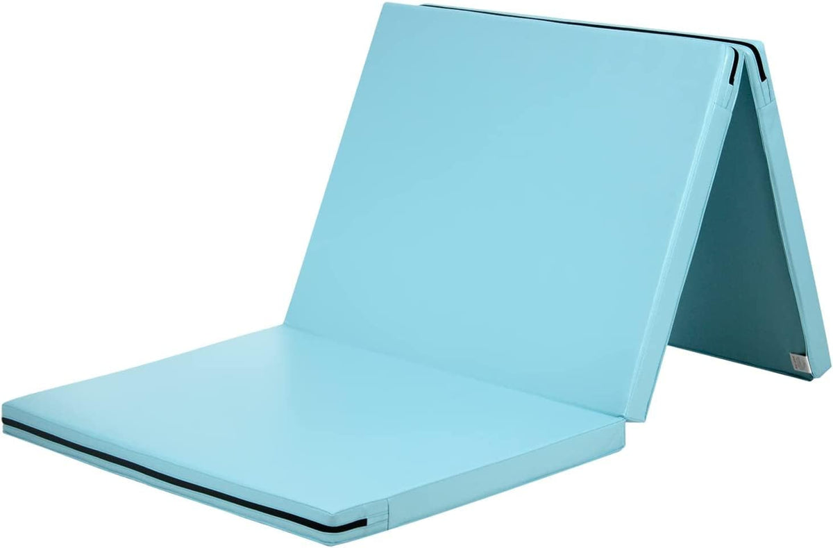 KaRaDaStyle Gymnastics Mat Folding Stretch Mats 71"x31"x2" Exercise Muscle Training Children Play Horizontal Bar Mat Yoga Sports Soundproof Home Use