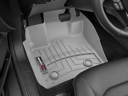 WeatherTech Custom Fit FloorLiners for Kia K5, Sonata, K5-1st & 2nd Row (451598-1-2), Tan - color: Tan