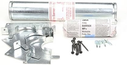 3M Fire Barrier Putty Sleeve Kit DT 200, 2 in Round, 1/case