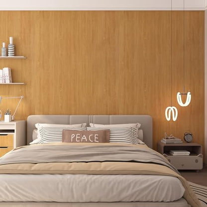 Brown Wood Contact Paper Peel and Stick Wood Grain Wallpaper 15.7"x118"