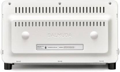 BALMUDA The Toaster Pro | Steam Oven Toaster | Compact 14.1″W × 12.6″D × 8.2″H | 6 Modes: Shokupan, Golden Toast, Pizza, Croissant, Oven, Salamander Grill | (Baking Tray Sold Separately) | Off-white