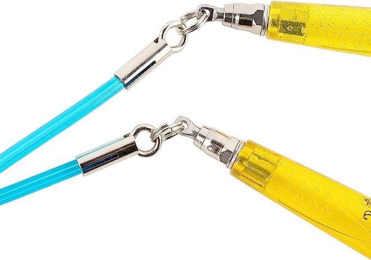 Buddy Lee Jump Ropes Rope Master Original Ball Bearing Jump Rope, 9” HD Plastic Handles. Perfect Jump Rope for Fitness, CrossFit Gym, Endurance Jumping, Cross Overs, Extreme Jumping