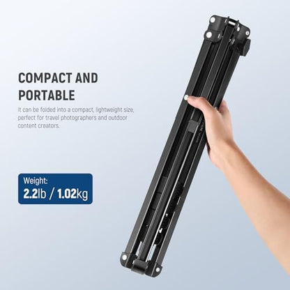 NEEWER 71" Portable Light Stand, Reverse Folding Photography Tripod, ST180R