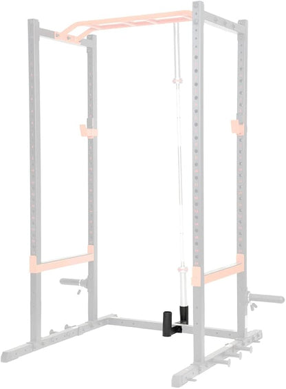 Sunny Health & Fitness Power Cage Squat Rack Attachments for Home Gym | Strength Training, Expanded Workout Variety, Durable Construction, Secure Fit, Quick Installation, Versatile Exercise Support