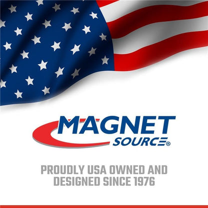 Master Magnetics Flexible Magnetic Strip - Heavy-Duty Magnet Strips with Strong Adhesive Backing for Walls, Boards, Signs, and More - 0.06" Thick - 1" W - 100 Ft - 1 Roll