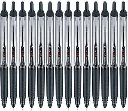 PILOT Precise V5 RT Pens, Extra Fine Point (0.5mm) Black, 14-Pack