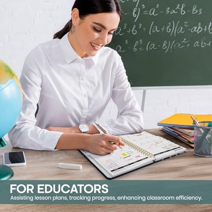 Planner 2026-2027, Weekly & Monthly Academic Calendar, Jul 2026 – Jun 2027