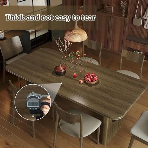 Abyssaly Wood Contact Paper, Walnut Wood Peel and Stick Wallpaper for Cabinets, Self Adhesive Waterproof Wood Grain Wall Paper Easy to Clean for Furniture Countertops Drawer Shelf Liner 15.7" x 275"