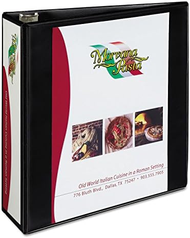 Avery® Heavy-Duty View 3 Ring Binder, 3" Slant Rings, 1 Black Binder