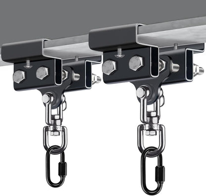 BeneLabel Punching Bag Hanger, Heavy Bag Mount, Boxing Bag Kit, Holder, Wall Mount, Accessories for Beam, 400KG Capacity