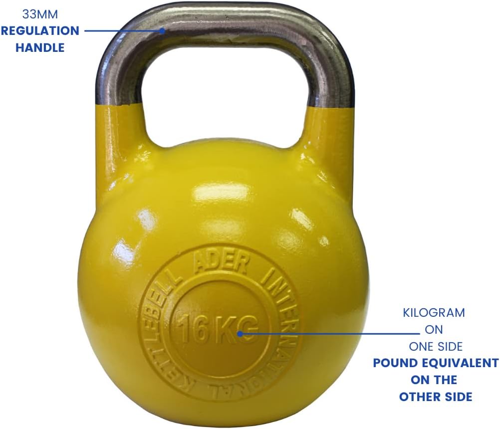 Ader Pro-Grade International Kettlebell- (16kg)