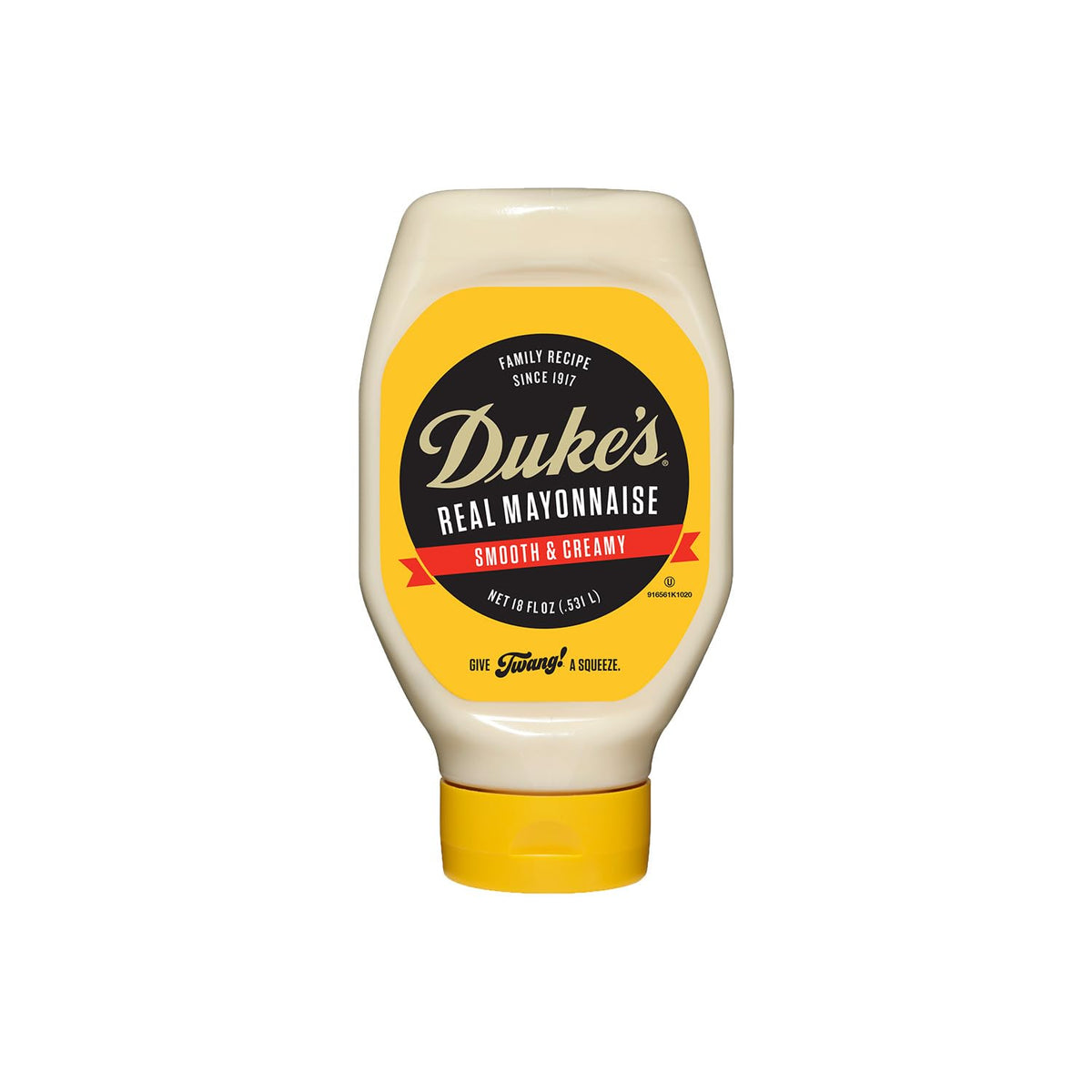Duke’s Real Mayonnaise Squeeze Bottle - Original Smooth & Creamy Taste, 18 Ounce (Pack of 1)