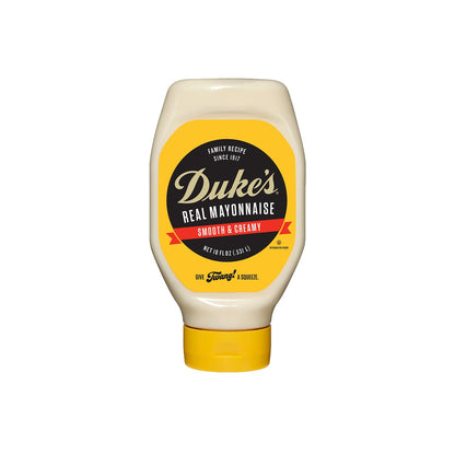 Duke’s Real Mayonnaise Squeeze Bottle - Original Smooth & Creamy Taste, 18 Ounce (Pack of 1)