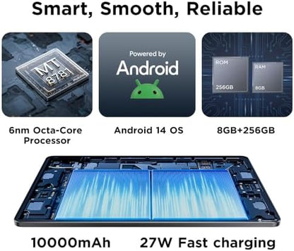 UGEE Drawing Tablet, 14.25" Large Screen 2.4K Standalone Drawing Pad with U-Pencil, 8GB+256GB 10000mAh Battery, Paper-Like NanoMatte Display, No PC Required Ideal for Digital Painting, Reading,Gaming
